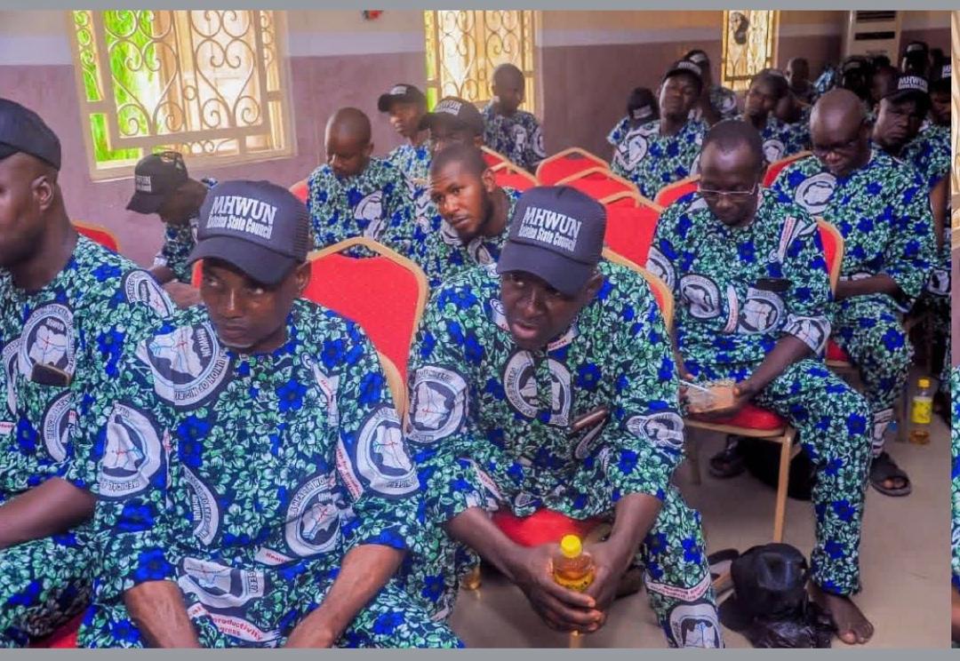 Katsina State Council members seated in a meeting hall