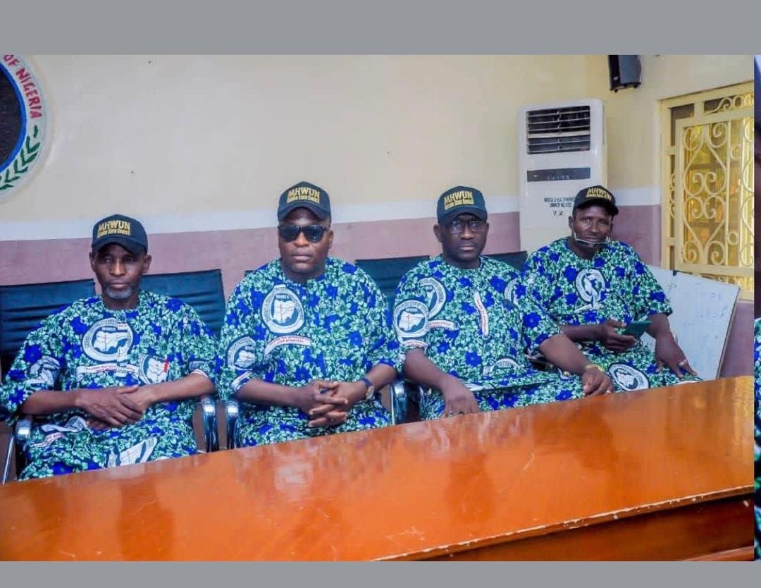 Katsina State Council leaders seated behind a table