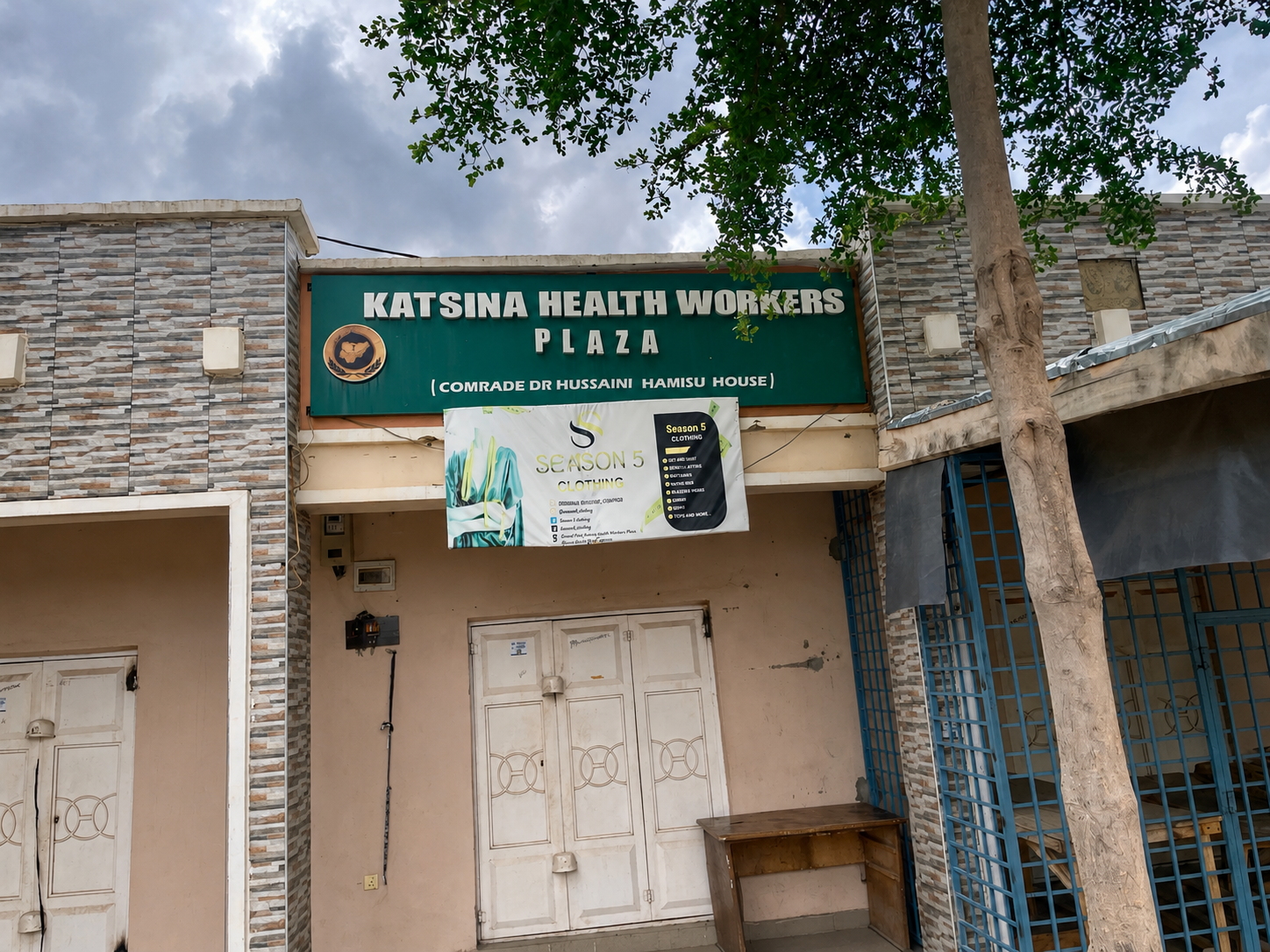 Katsina Health Workers Plaza frontage
