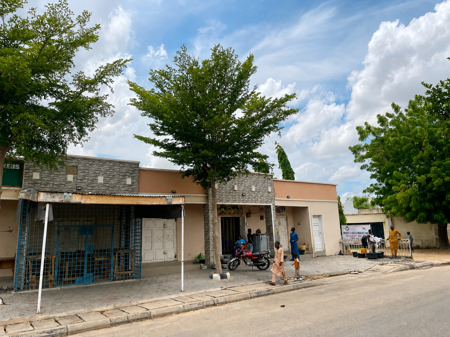 MHWUN housing development road view
