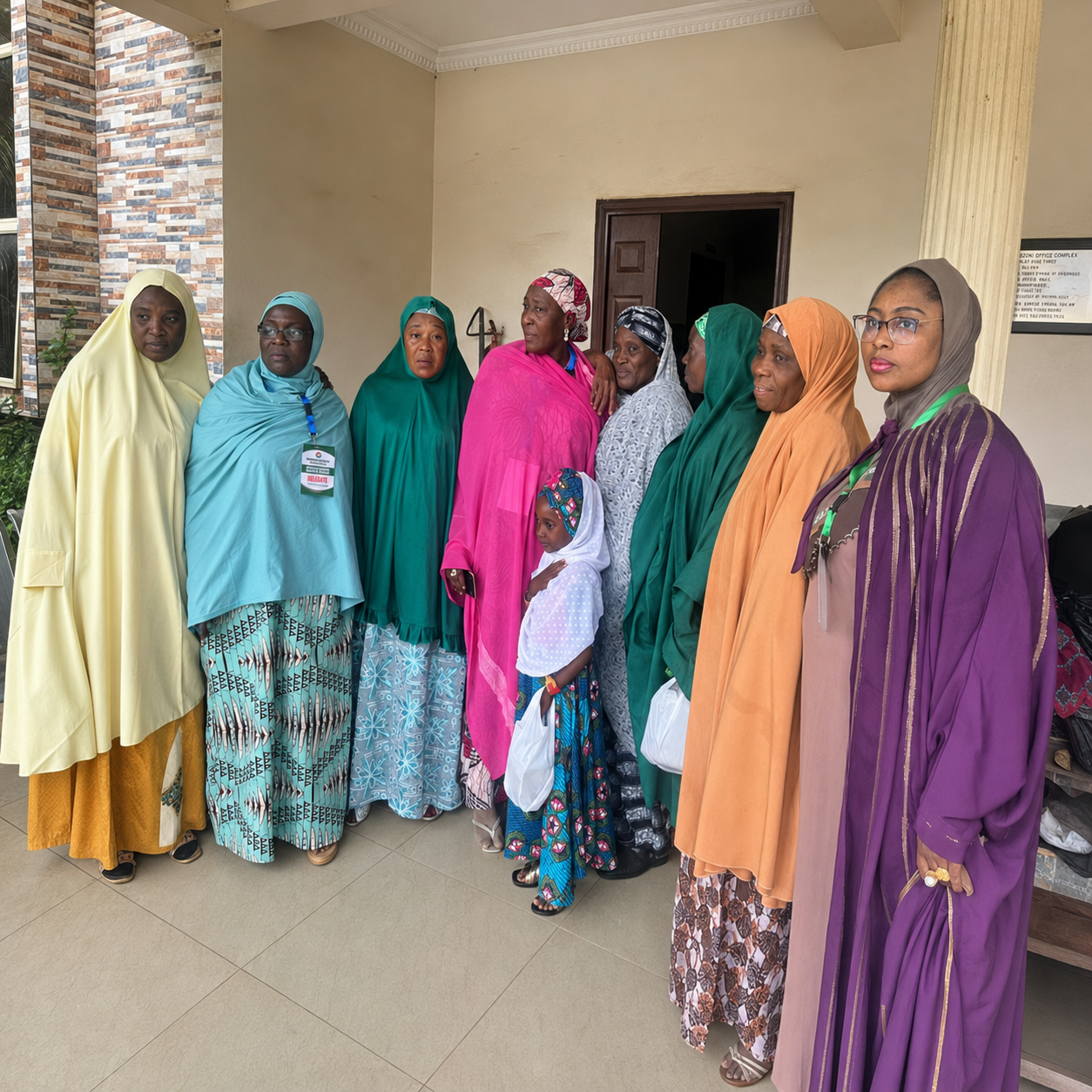 Group photograph of MHWUN Women Wing members