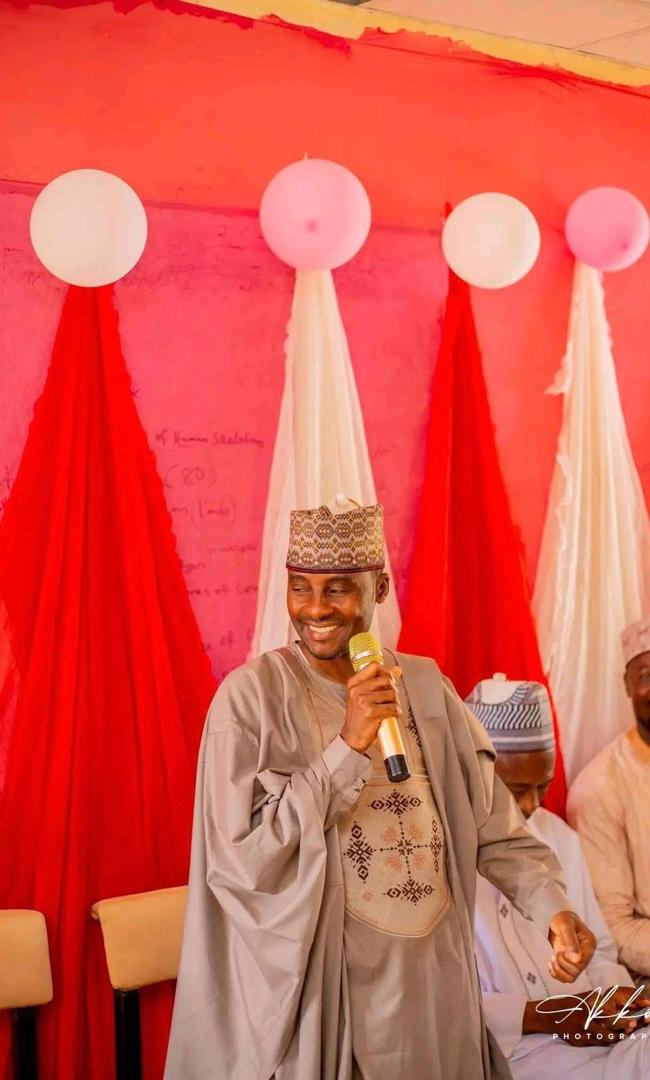 Comrade Bishir Ibrahim Gyaza smiling during a union event