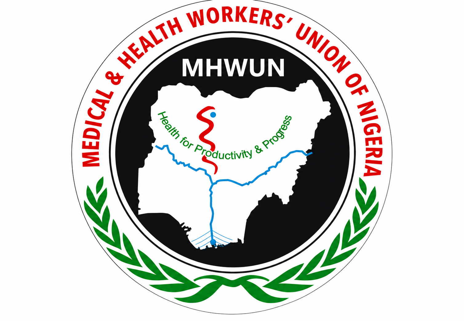 Medical and Health Workers Union of Nigeria logo